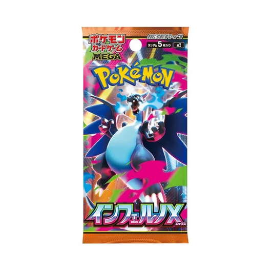 Pokemon Mega inferno x booster pack japanese
