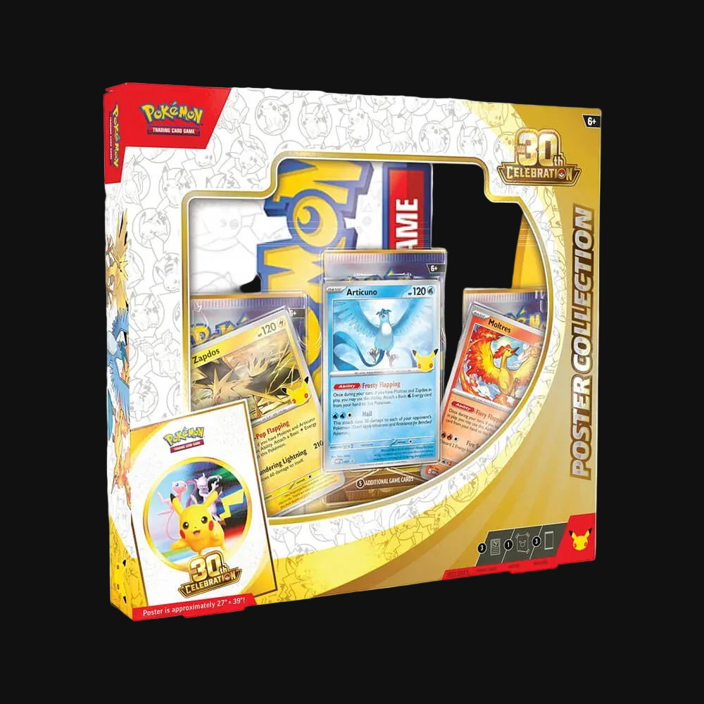 Pokemon poster collection 30th celebration