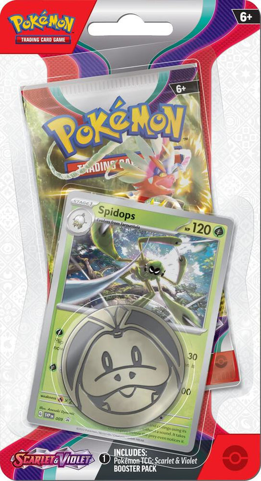 Scarlet & Violet Single Pack Blister [Spidops] Pokemon TCG sealed product available at Zone 151