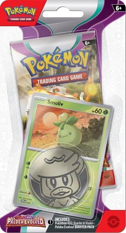 Paldea Evolved Single Pack Blister [Smoliv] Pokemon TCG sealed product available at Zone 151