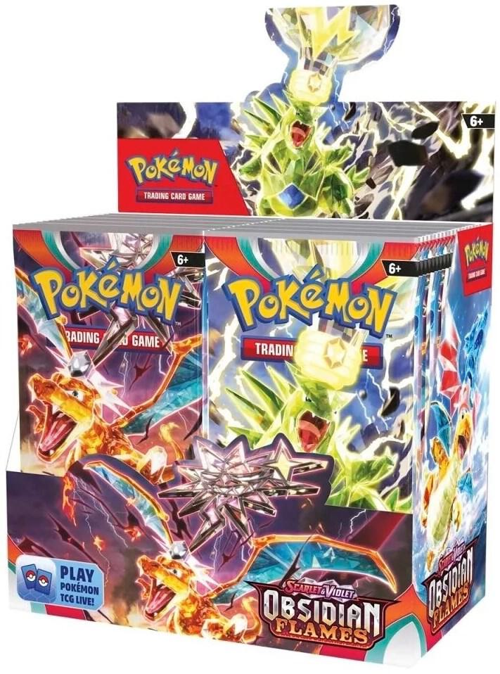 Obsidian Flames Booster Box Pokemon TCG sealed product available at Zone 151