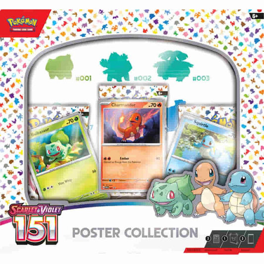 151 Poster Collection Pokemon TCG sealed product available at Zone 151