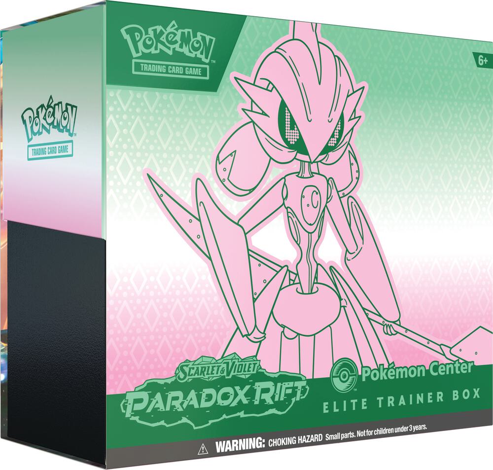 Paradox Rift Pokemon Center Elite Trainer Box (Exclusive) [Iron Valiant] Pokemon TCG sealed product available at Zone 151