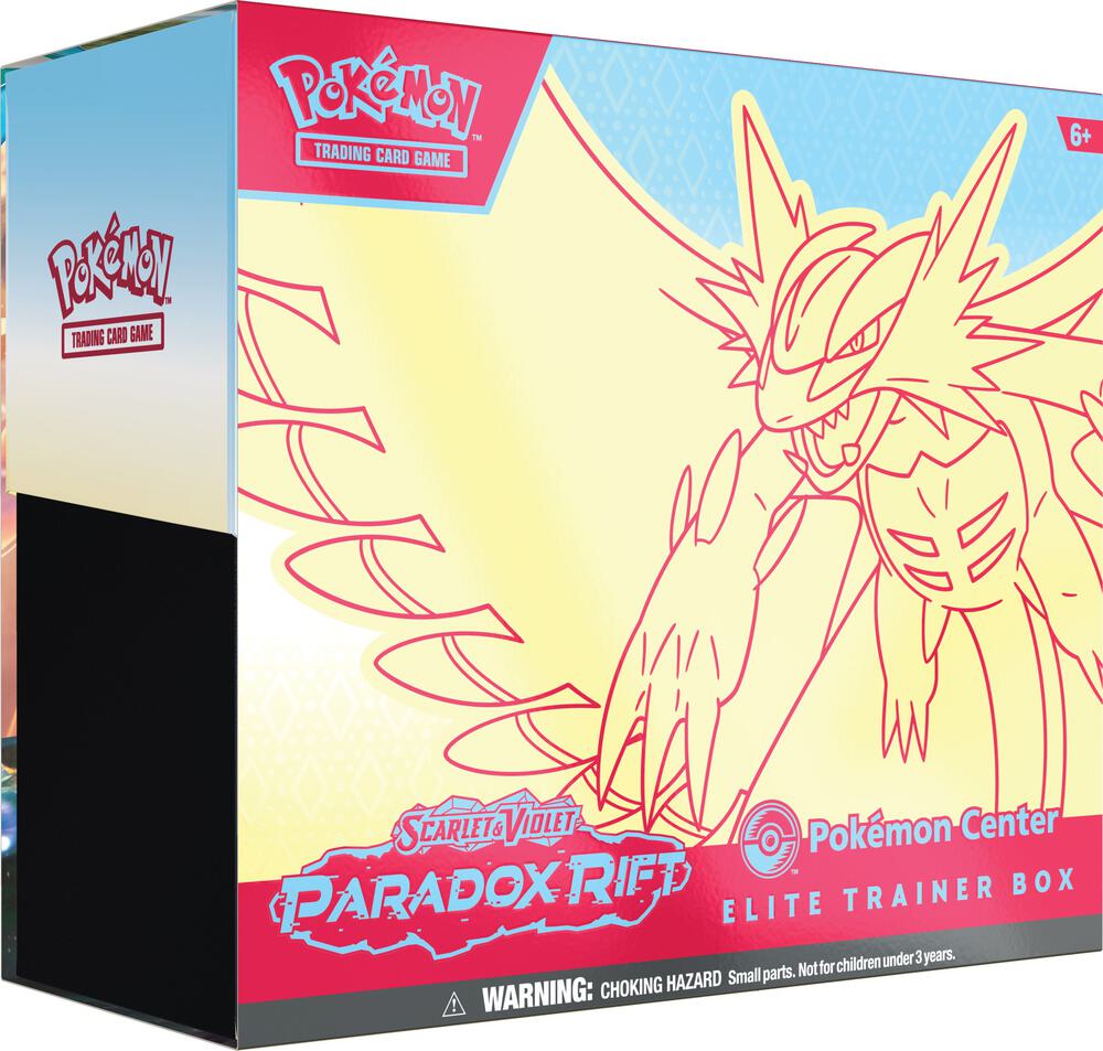 Paradox Rift Pokemon Center Elite Trainer Box (Exclusive) [Roaring Moon] Pokemon TCG sealed product available at Zone 151