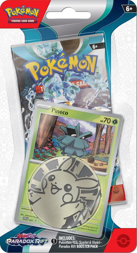 Paradox Rift Single Pack Blister [Pineco] Pokemon TCG sealed product available at Zone 151