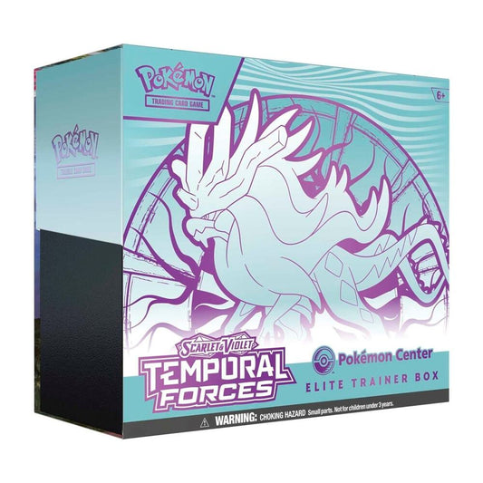 Temporal Forces Pokemon Center Elite Trainer Box (Exclusive) [Walking Wake] Pokemon TCG sealed product available at Zone 151