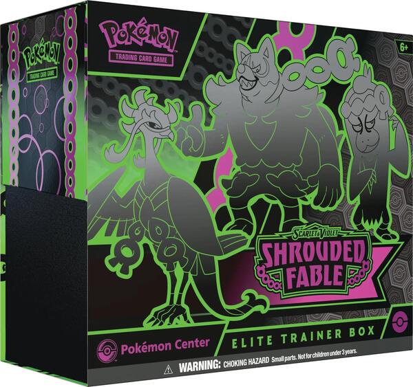 Shrouded Fable Elite Trainer Box Trading Card Game sealed product available at Zone 151