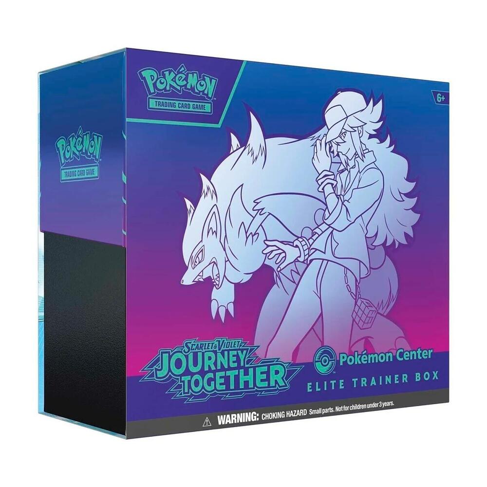 Journey Together Pokemon Center Elite Trainer Box (Exclusive) Pokemon TCG sealed product available at Zone 151