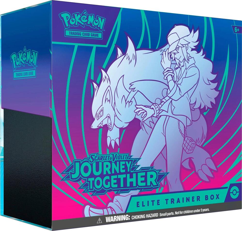 Journey Together Elite Trainer Box Trading Card Game sealed product available at Zone 151