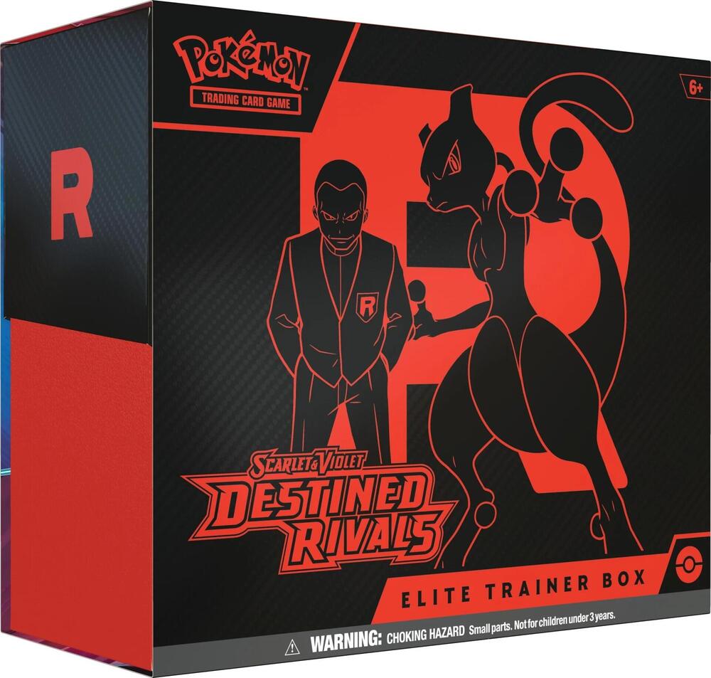 Destined Rivals Elite Trainer Box Trading Card Game sealed product available at Zone 151