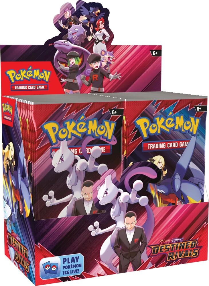Destined Rivals Booster Box Case Trading Card Game sealed product available at Zone 151