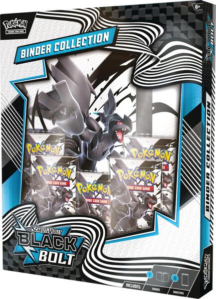 Black Bolt Binder Collection Pokemon TCG sealed product available at Zone 151