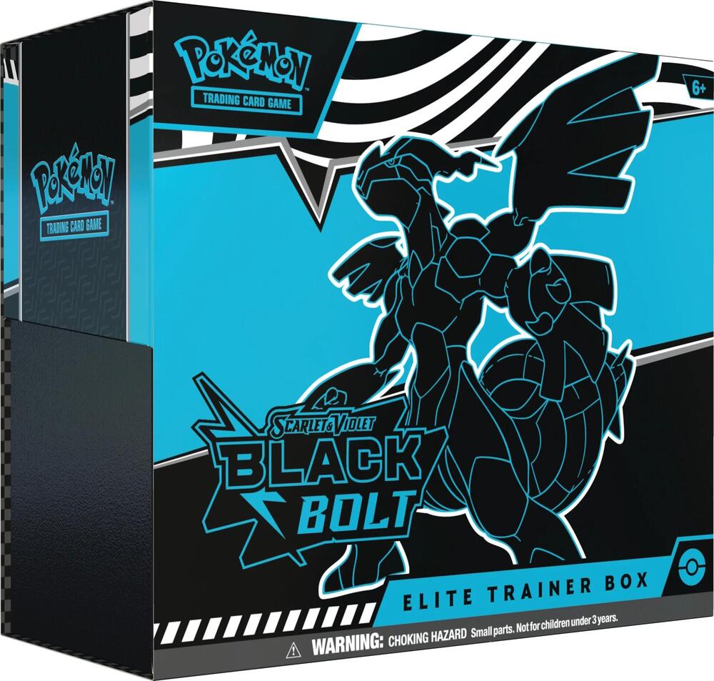 Black Bolt Elite Trainer Box Case Pokemon TCG sealed product available at Zone 151