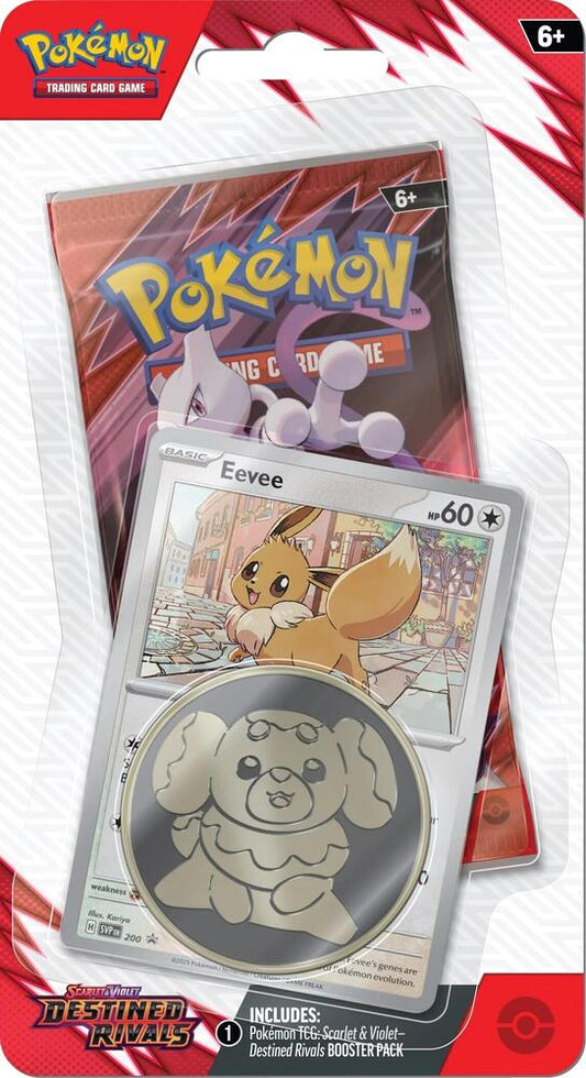 Destined Rivals Single Pack Blister [Eevee] Trading Card Game sealed product available at Zone 151