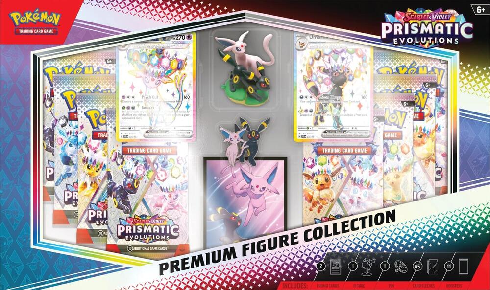 Prismatic Evolutions Premium Figure Collection Pokemon TCG sealed product available at Zone 151