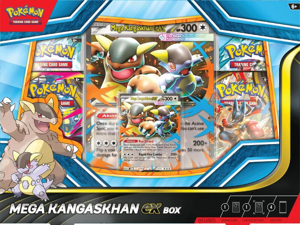 Mega Kangaskhan ex Box Trading Card Game sealed product available at Zone 151