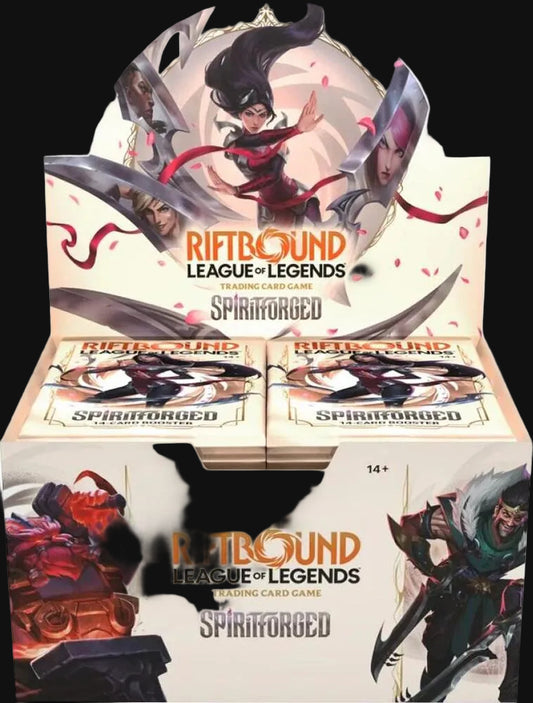 Spiritforged - Booster Display Case Riftbound sealed product available at Zone 151
