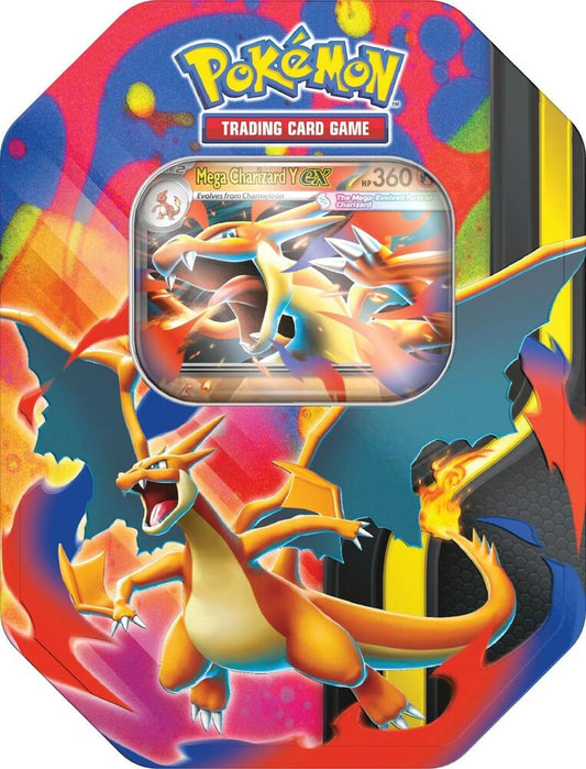 Mega Charizard Tin (Mega Charizard Y) Pokemon TCG sealed product available at Zone 151