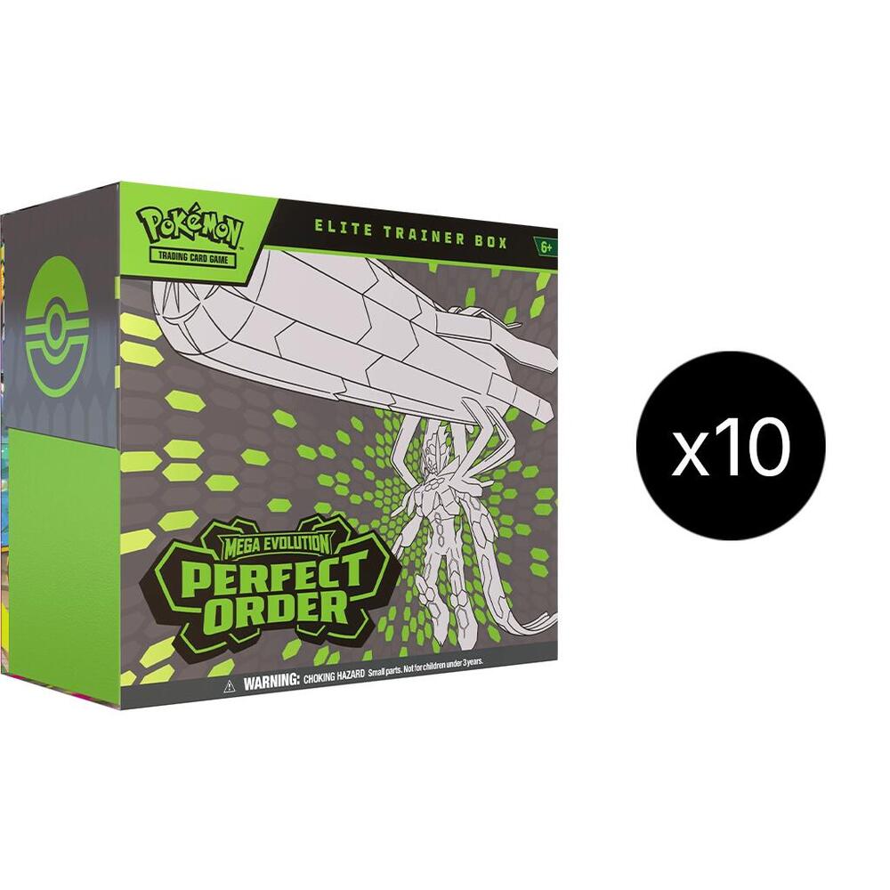 Perfect Order Elite Trainer Box Case Trading Card Game sealed product available at Zone 151