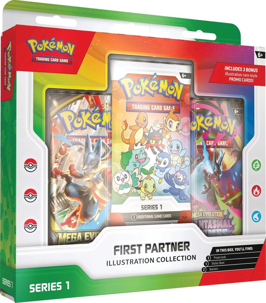 First Partner Illustration Collection Case (Series 1) Trading Card Game sealed product available at Zone 151