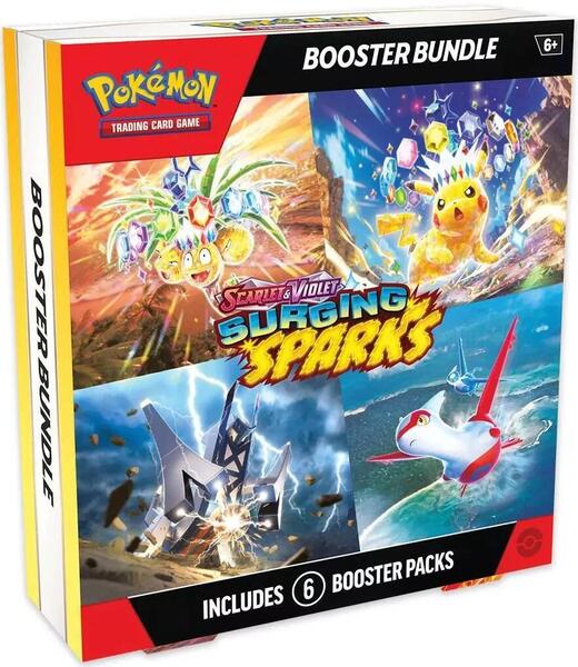 Surging Sparks Booster Bundle (Retail) Pokemon TCG sealed product available at Zone 151