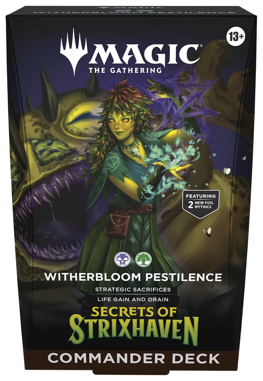 MTG commander deck - Secrets of strixhaven - Witherbloom Pestilence
