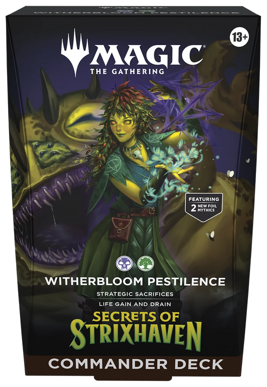 MTG commander deck - Secrets of strixhaven - Witherbloom Pestilence