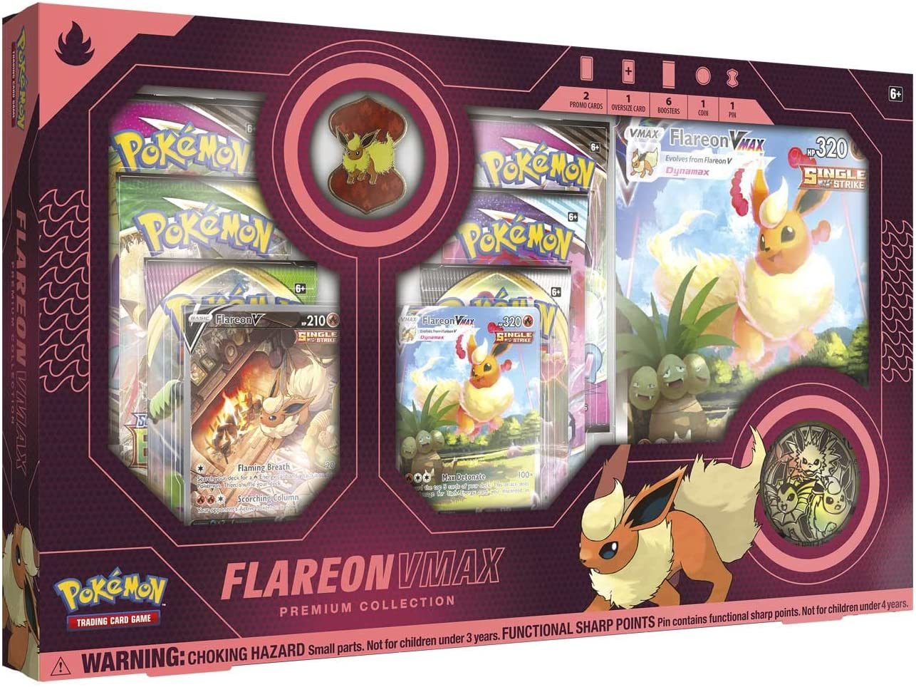 Pokemon: Flareon VMAX Premium Collection