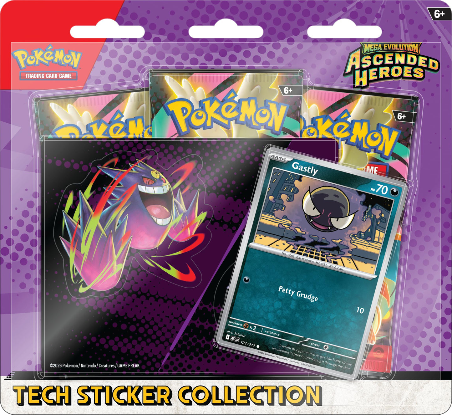 Mega Evolution Ascended Heroes Tech Sticker Collection