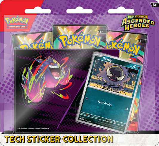 Mega Evolution Ascended Heroes Tech Sticker Collection