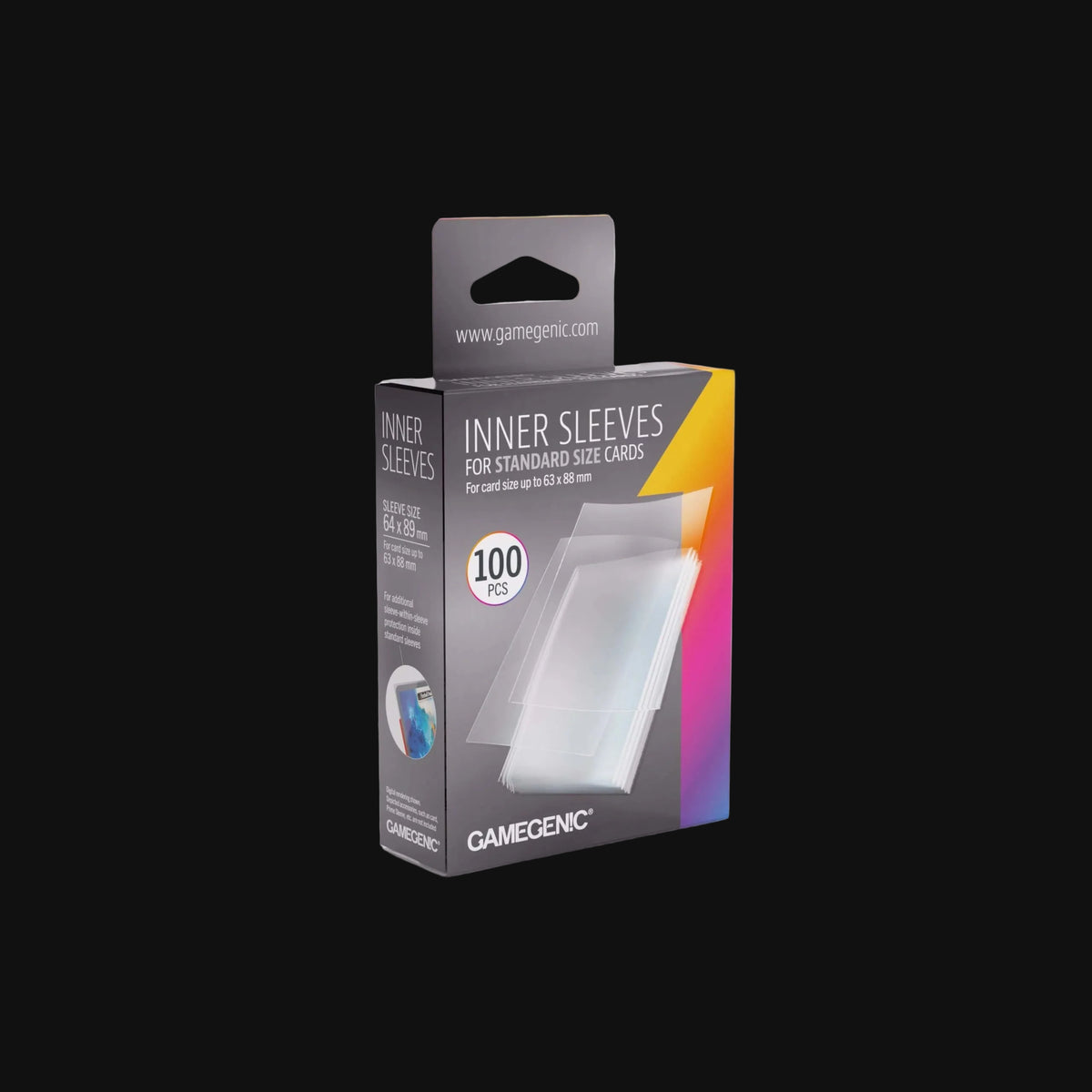 Gamegenic Inner sleeves 100pc.