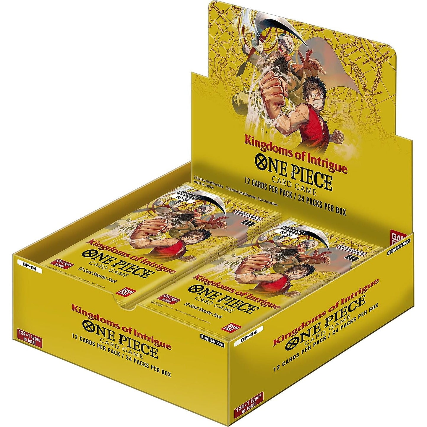 Kingdoms of Intrigue Booster Box One Piece Card Game sealed product available at Zone 151