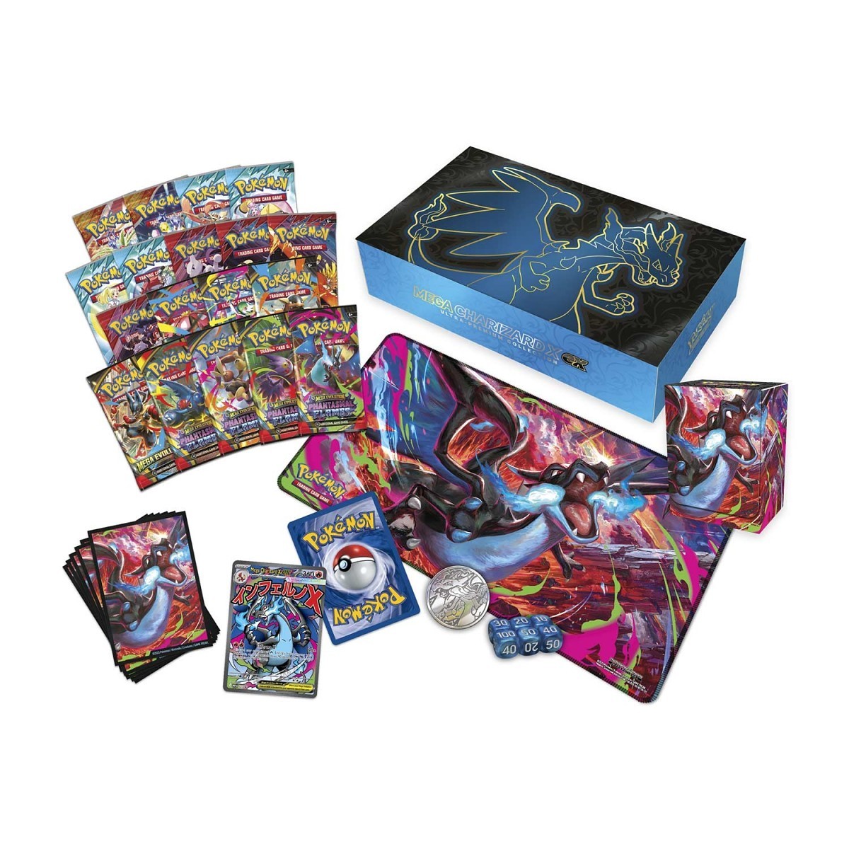 Mega Charizard X ex Ultra Premium Collection Pokemon TCG sealed product available at Zone 151
