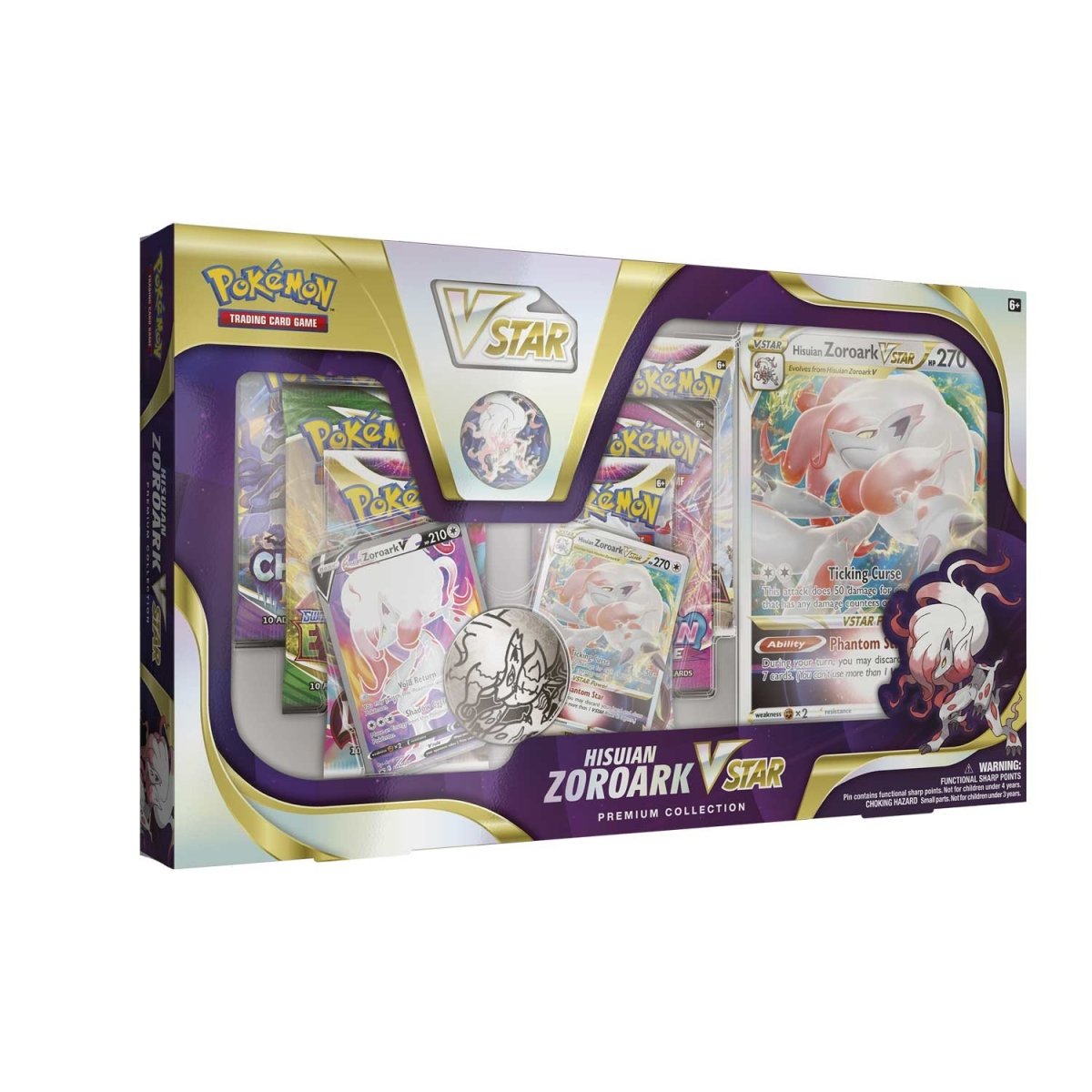 Pokémon: Hisuian Zoroark VSTAR Premium Collection