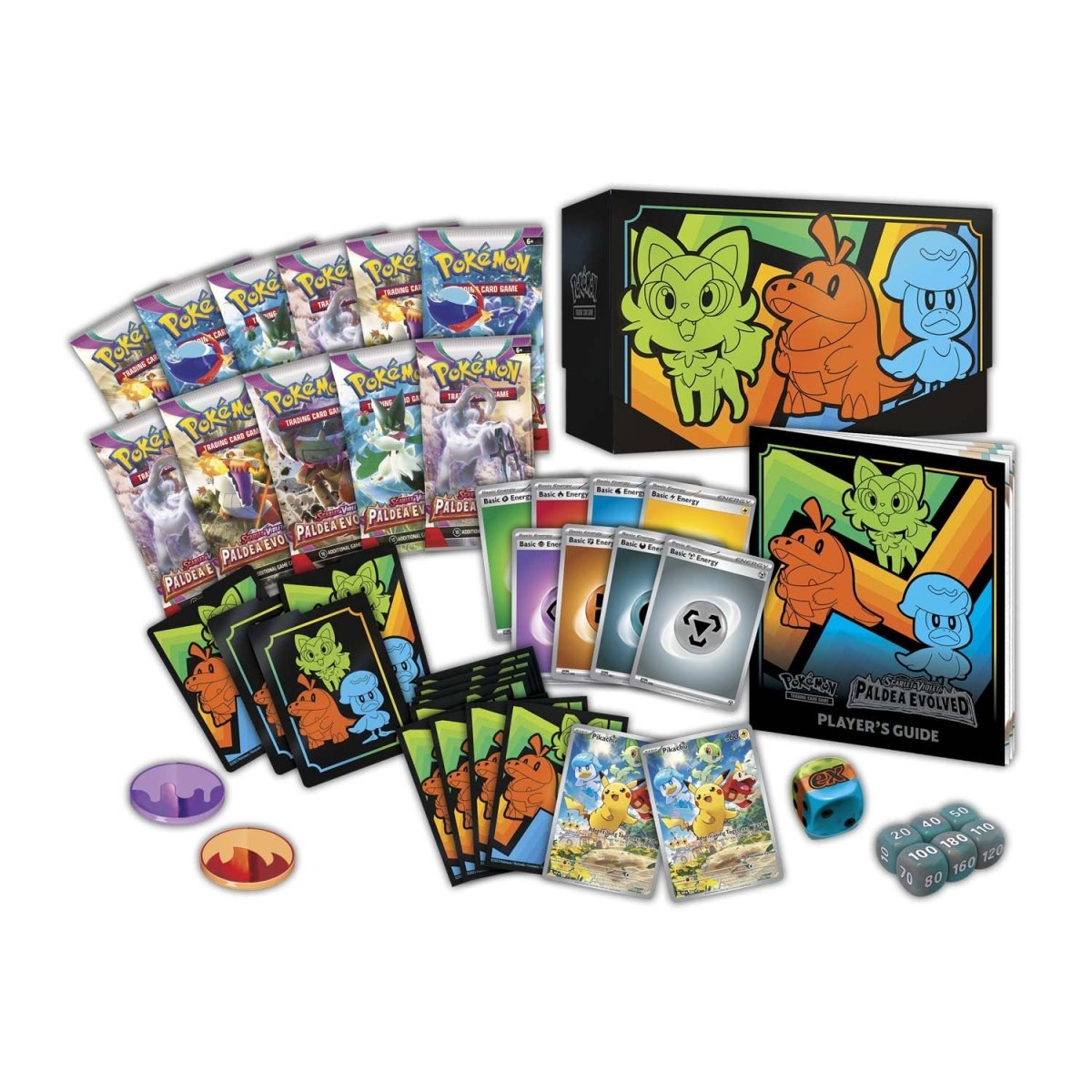 Paldea Evolved Pokemon Center Elite Trainer Box (Exclusive) Pokemon TCG sealed product available at Zone 151