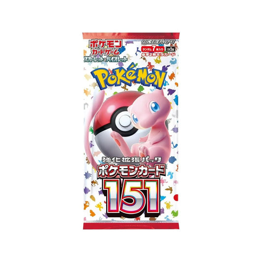 Pokemon 151 booster pack Japanese
