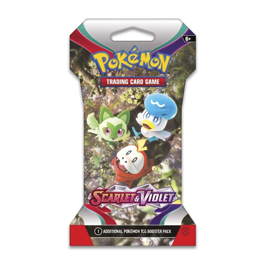 Scarlet & Violet Sleeved Booster Pack