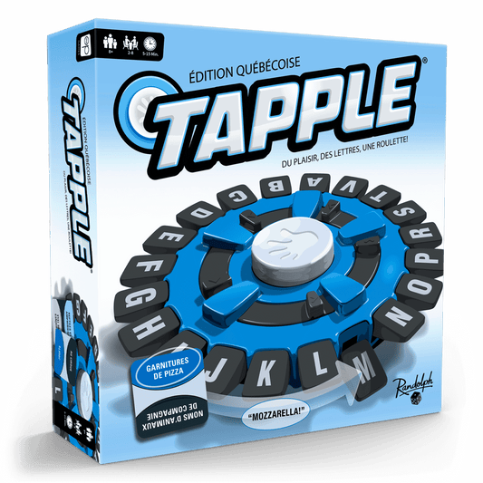 TAPPLE, ÉDITION QUÉBECOISE