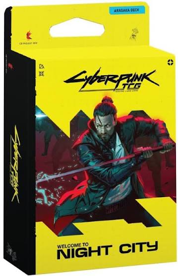 CyberPunk TCG - Welcome to night city - Starter Deck - Embracing Power