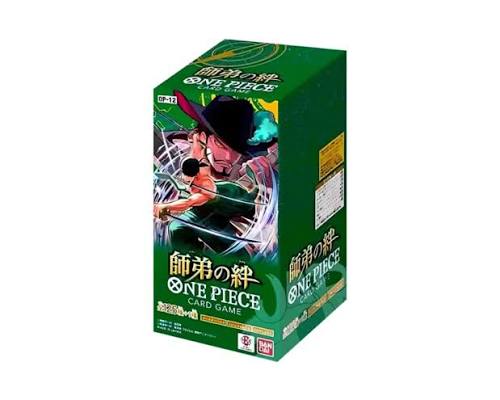 One Piece OP-12: The bonds of master and disciple Booster Box (Japanese)