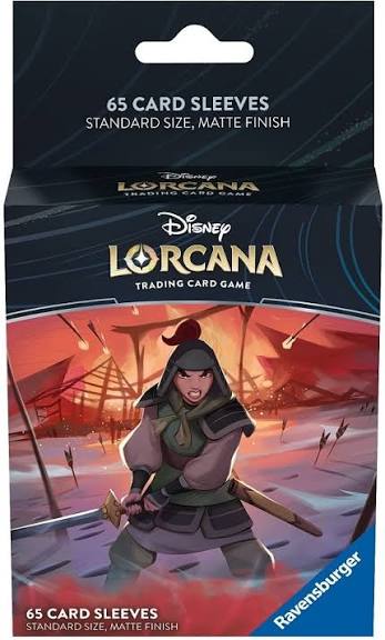 DISNEY LORCANA CARD SLEEVE SET 2 PACK B MULAN (40)