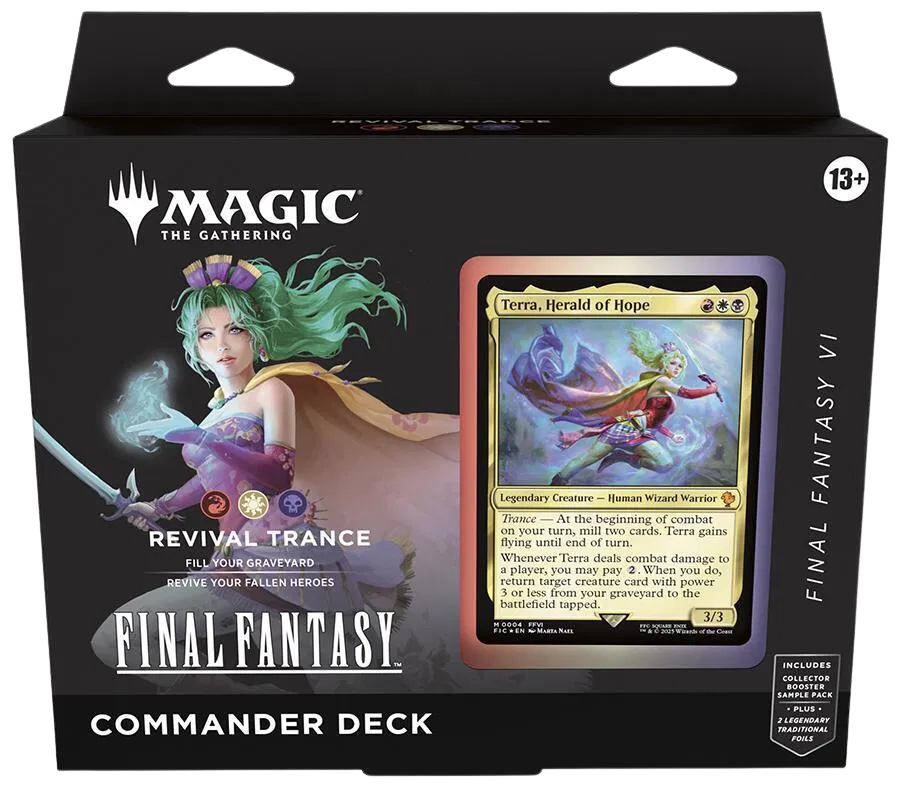 FINAL FANTASY Commander Deck - FINAL FANTASY VI Revival Trance