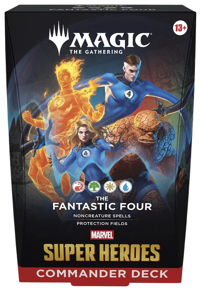 Marvel Super Heroes Commander Deck - The Fantastic Four