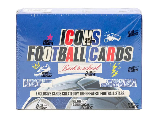 2026 Club Legacyz Icons World Heroes 5th Edition Soccer Box