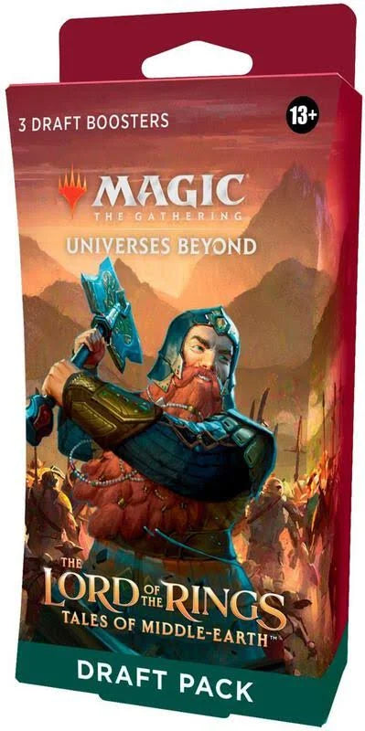 Magic the Gathering the Lord of the Rings Tales of Middle Earth Draft Booster